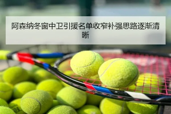 阿森纳冬窗中卫引援名单收窄补强思路逐渐清晰