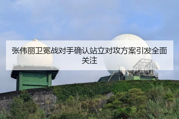 张伟丽卫冕战对手确认站立对攻方案引发全面关注