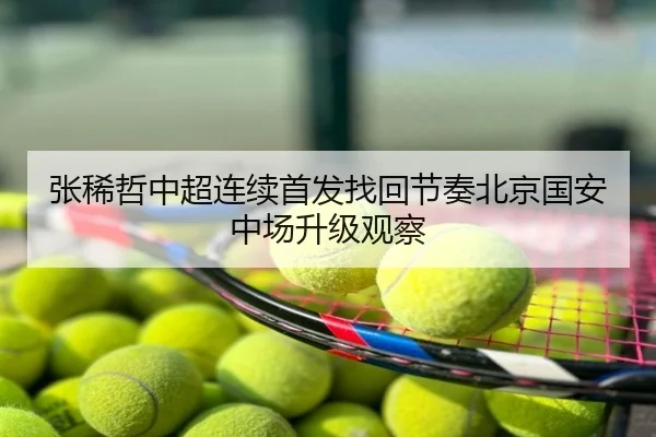 张稀哲中超连续首发找回节奏北京国安中场升级观察